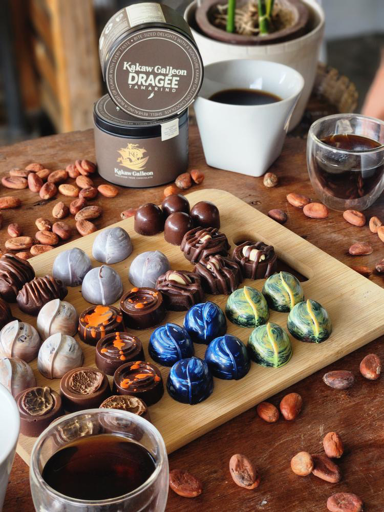 Kakaw Galleon artisan bonbons and tamarind dragée